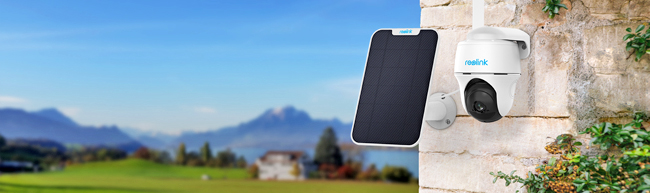 Безжична въртяща камера REOLINK Go G430: 4 MPX, обектив 2.8 mm, инфрачервено осветление до 10 метра, с микрофон, слот за MicroSD карта памет, 4G LTE модем и слот на СИМ карта, вградени батерии